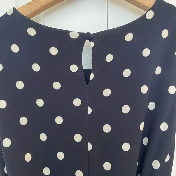 Ralph Lauren Polka Dot Sleeveless tie-waist Dress! Classic Ralph Lauren!