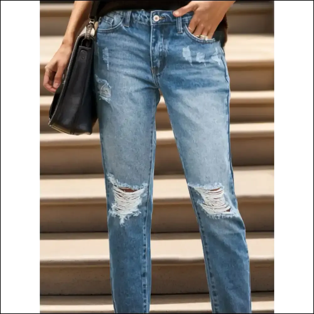 Raw Hem Jeans: Because Even your Denim Deserves a Midlife Crisis! 😂