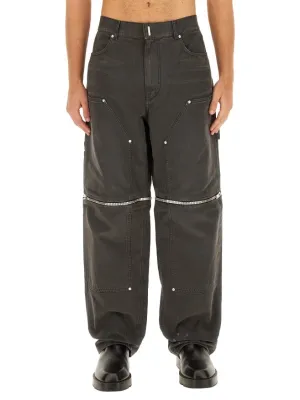 Relaxed Fit Black Jeans
