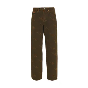 Relaxed Fit Jeans 'Orange Laser'