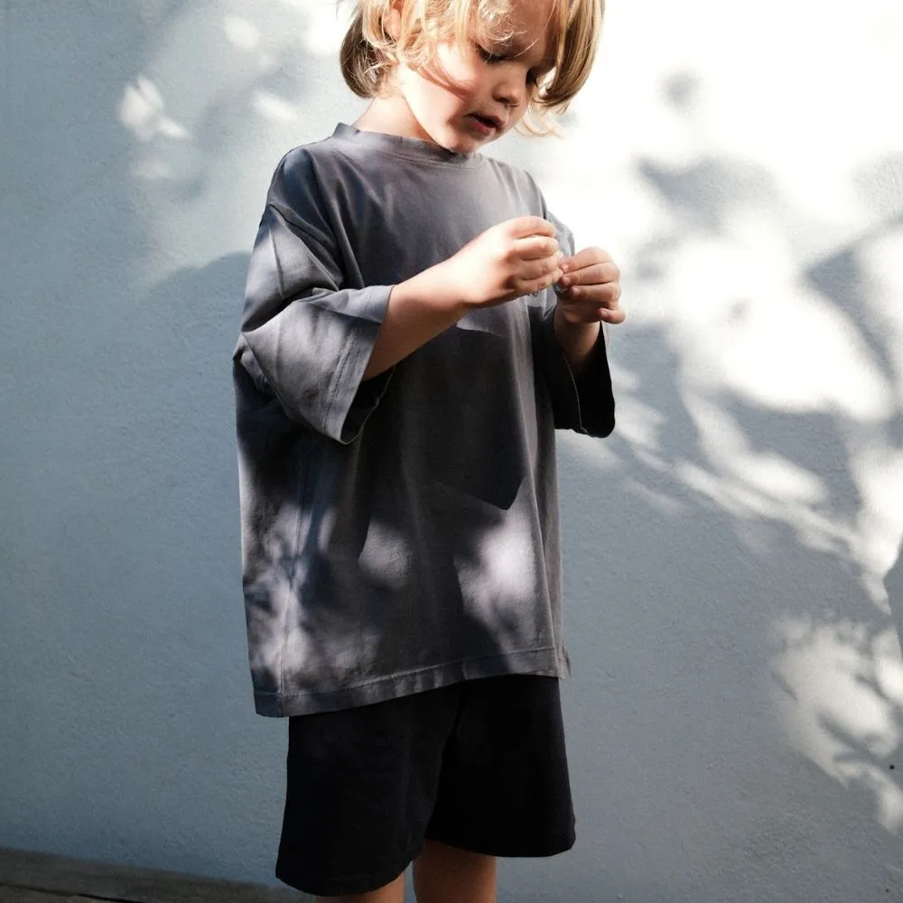 Relaxed shorts - Navy Blue