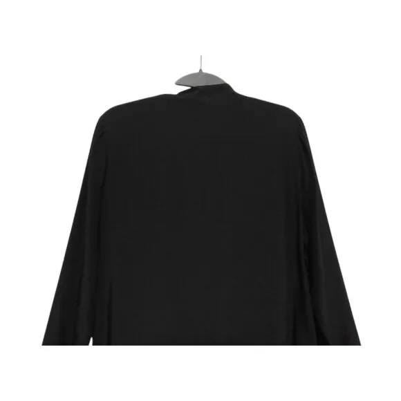 ROBERT RODRIGUEZ Shirt Dress Smooth Silk Draped Midi
