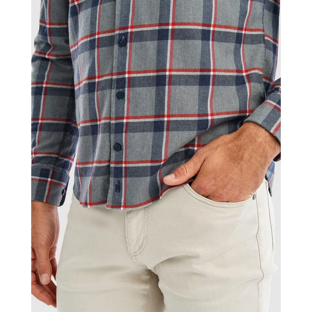 RUDY BRUSHED COTTON CHECK SHIRT