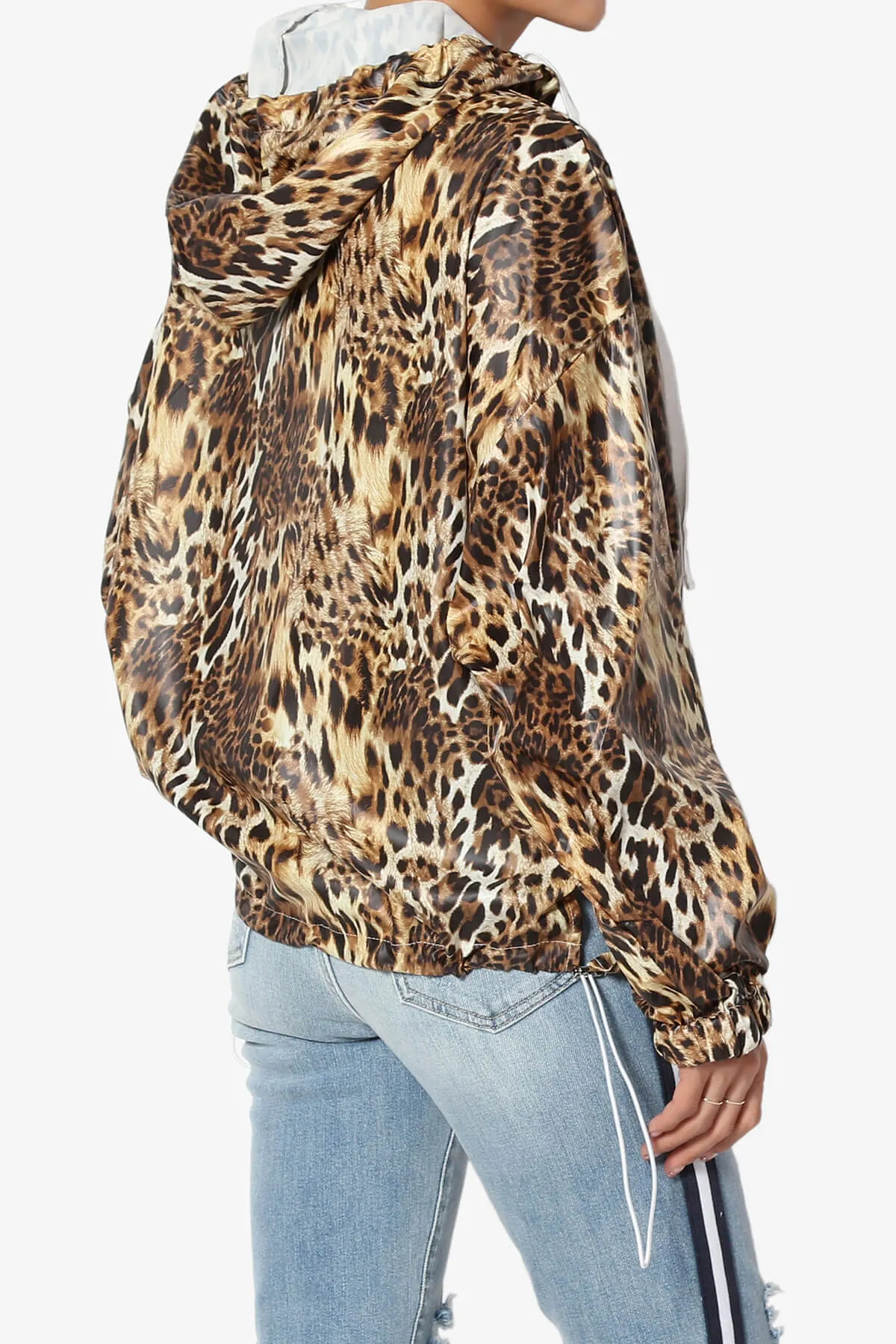 Rudy Hooded Half Zip Shell Jacket