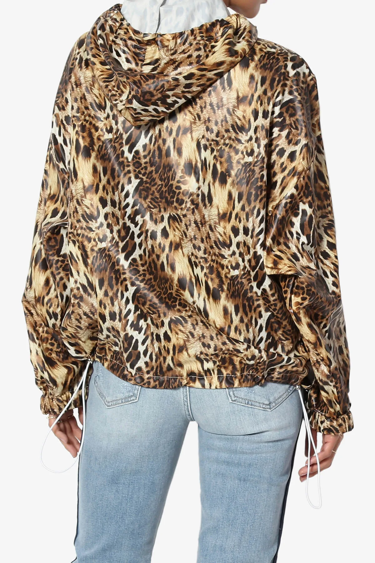 Rudy Hooded Half Zip Shell Jacket