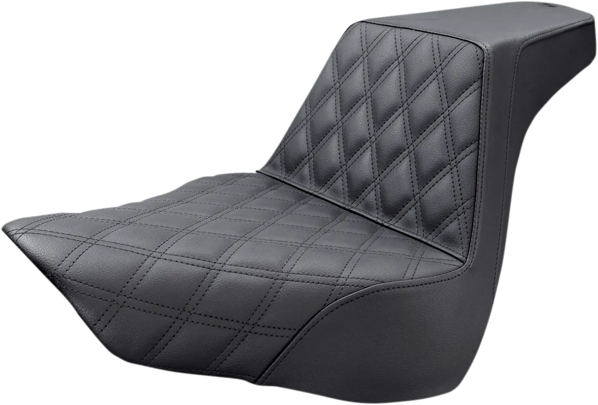 Saddlemen 818-30-173 LS Step-Up Seat - Black Smooth