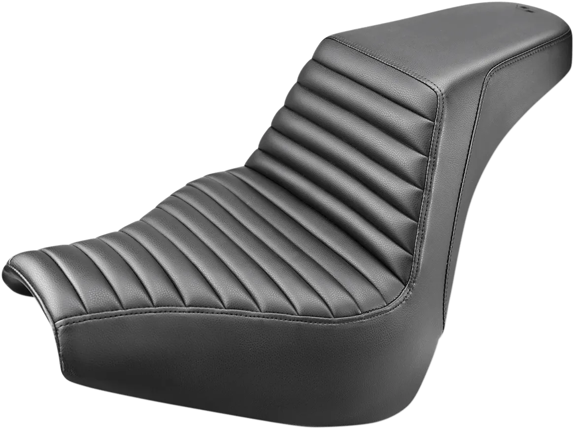 Saddlemen 818-30-173 LS Step-Up Seat - Black Smooth