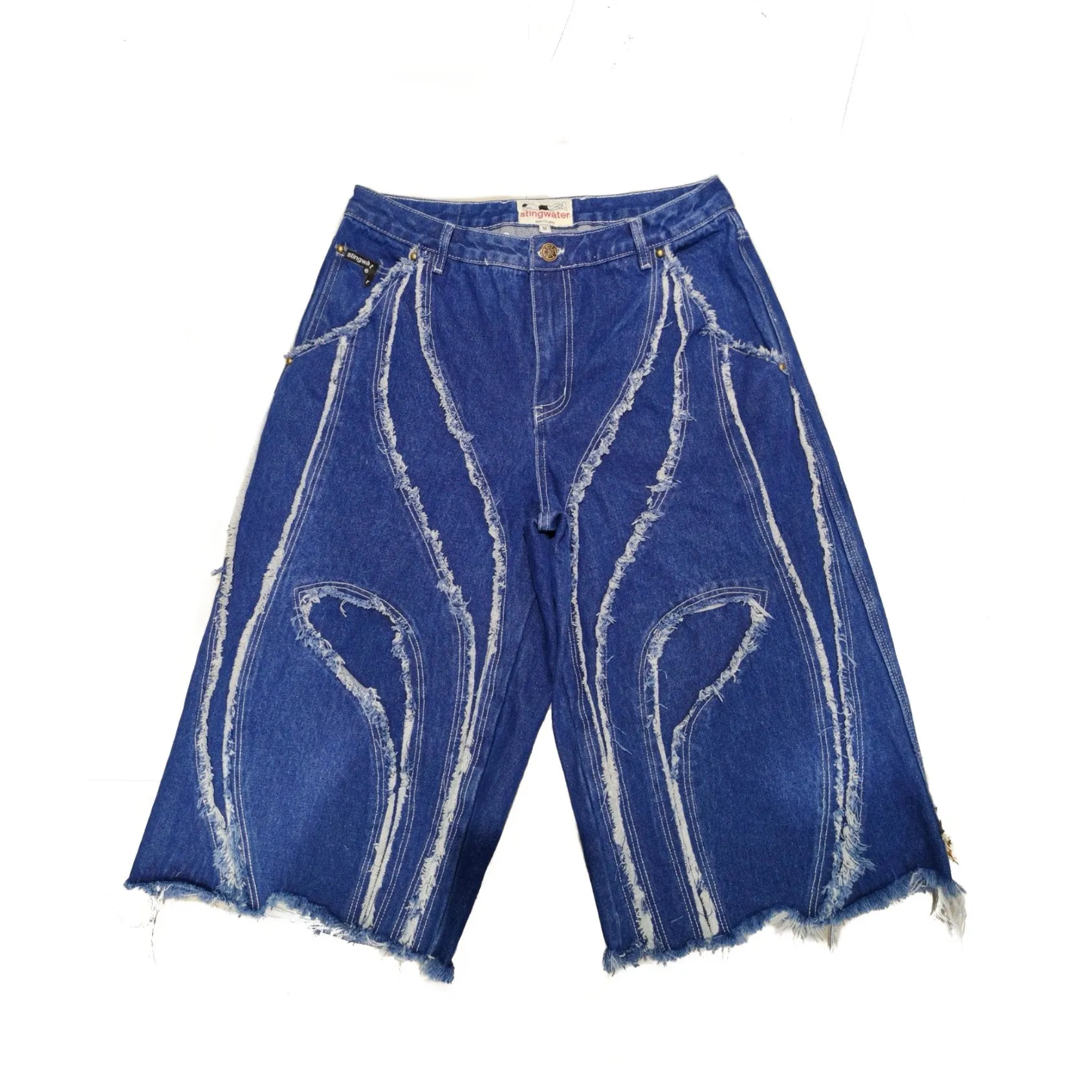Saloon Jean Shorts (ft. Kevin Mejia) True Blue
