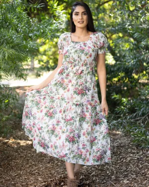 Sarah Vintage Floral Dress