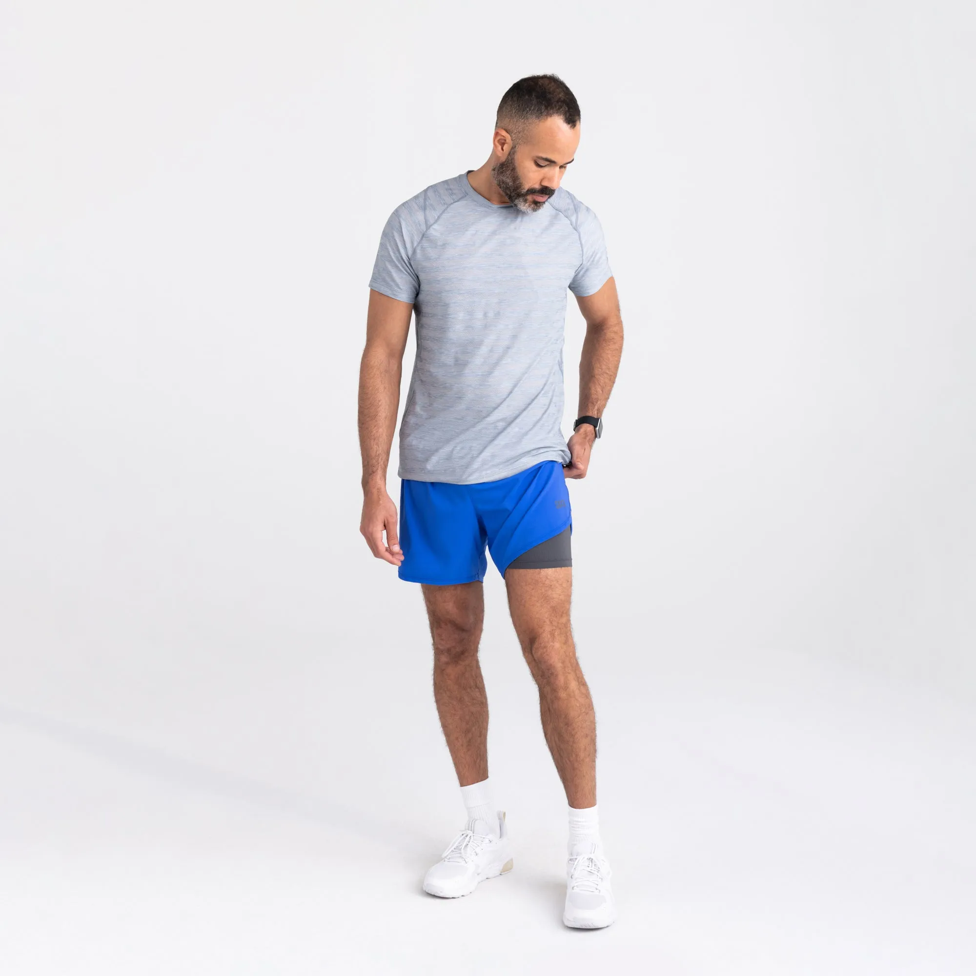 Saxx - Hightail 2in1 Run Shorts 5'' - Homme