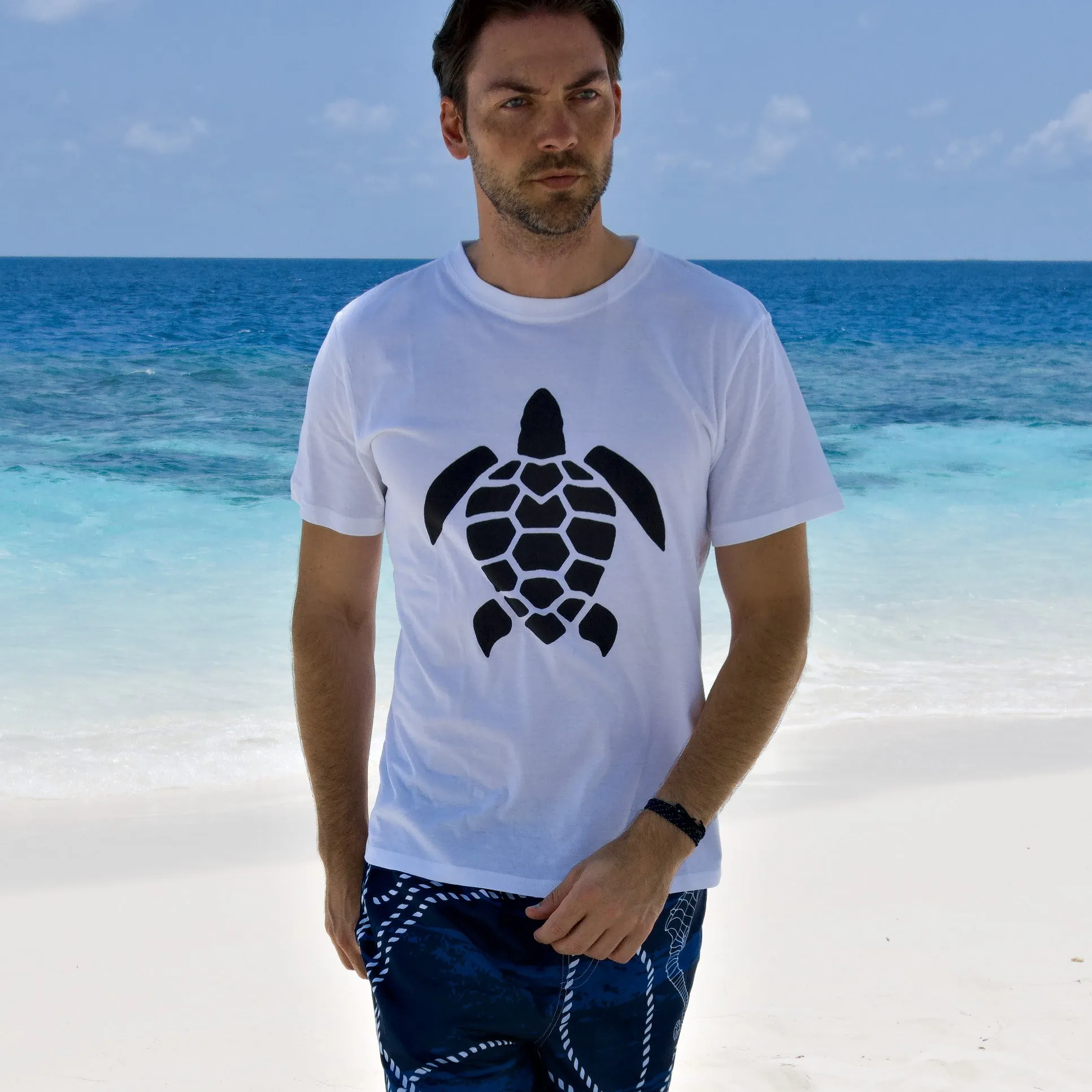 Scuba diving T-Shirt for Men | Turtle Print