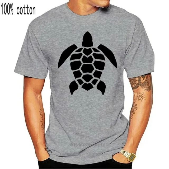 Scuba diving T-Shirt for Men | Turtle Print