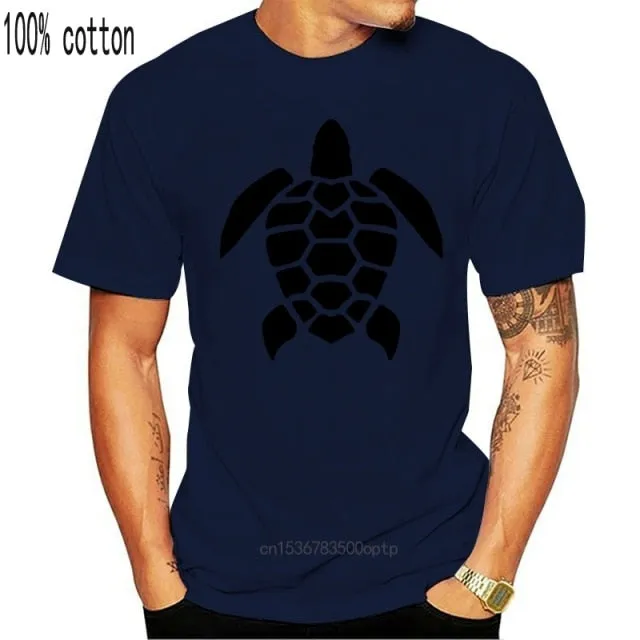 Scuba diving T-Shirt for Men | Turtle Print