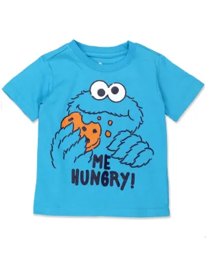 Sesame Street Cookie Monster Short Sleeve T-Shirt