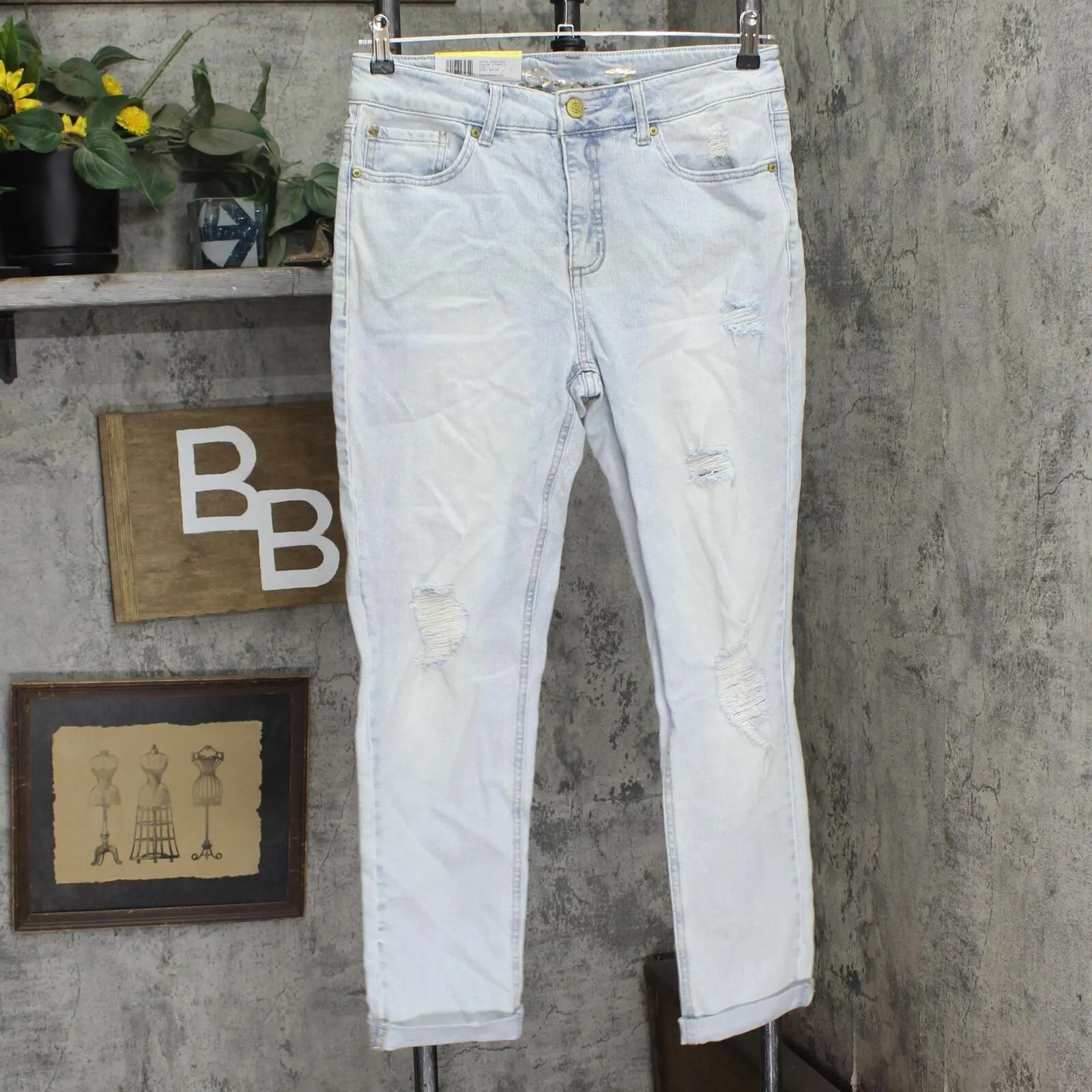 Seven7 Women's Weekend Slim Fit Straight Leg Jean MY15445PT