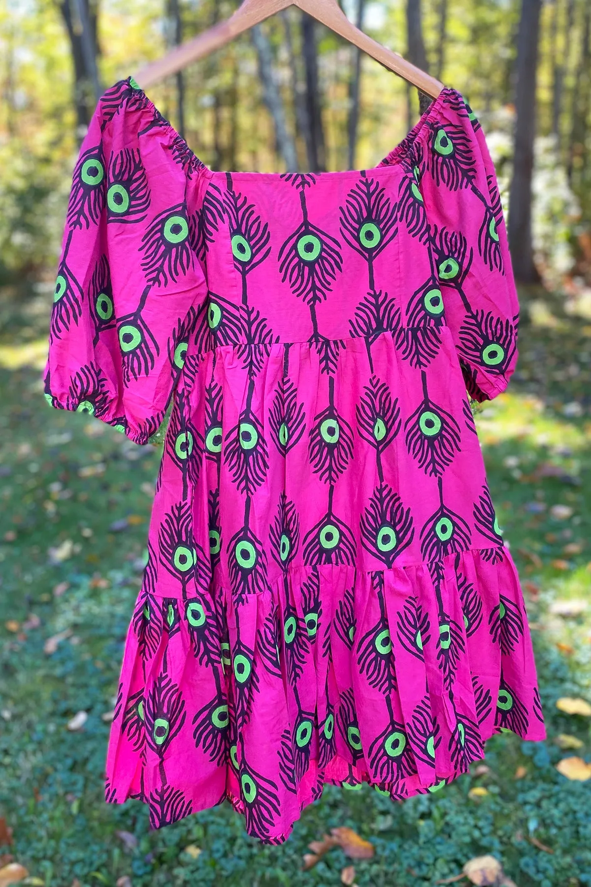 Seville Mini Dress | Plumes Fuchsia