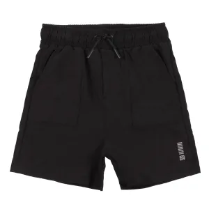 Short noire uni athlétique Sports galactiques BSSH81