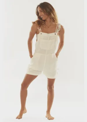 Sisstr Beach Pack Romper - Blue