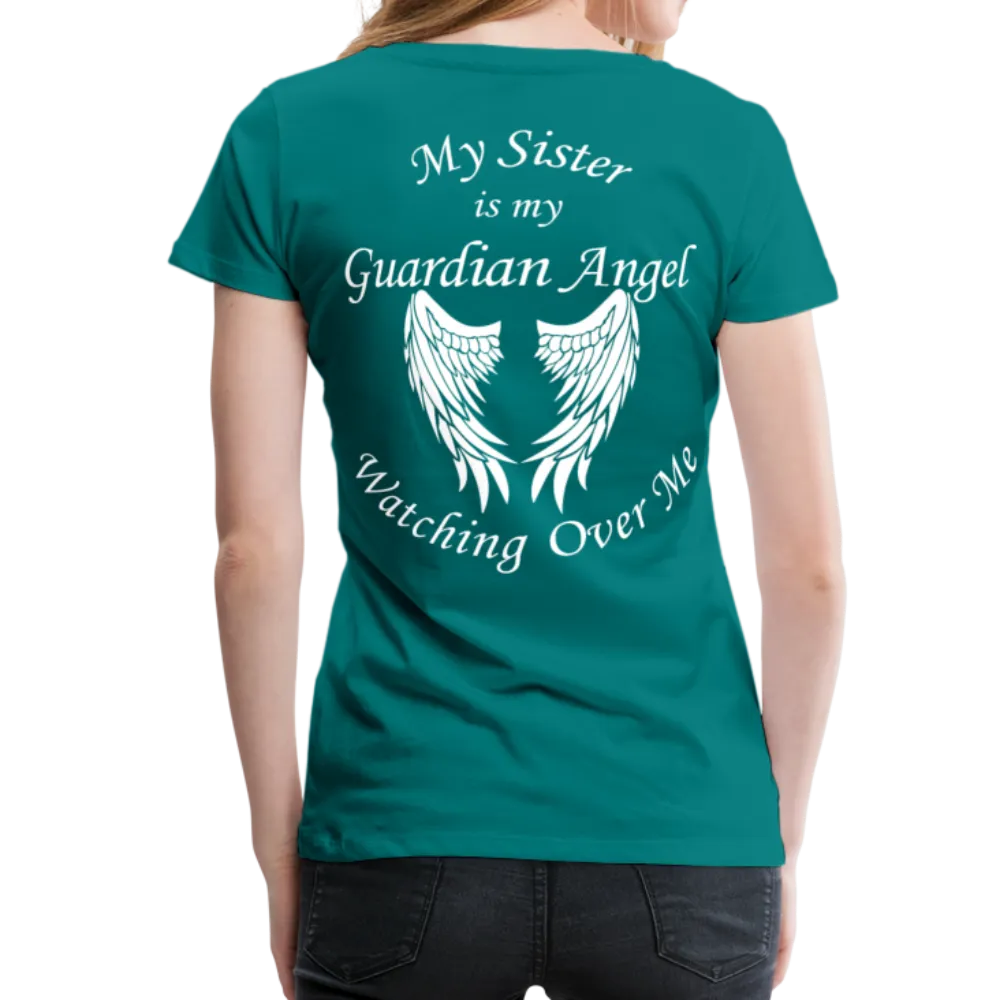Sister Guardian Angel Women’s Premium T-Shirt (CK3554)