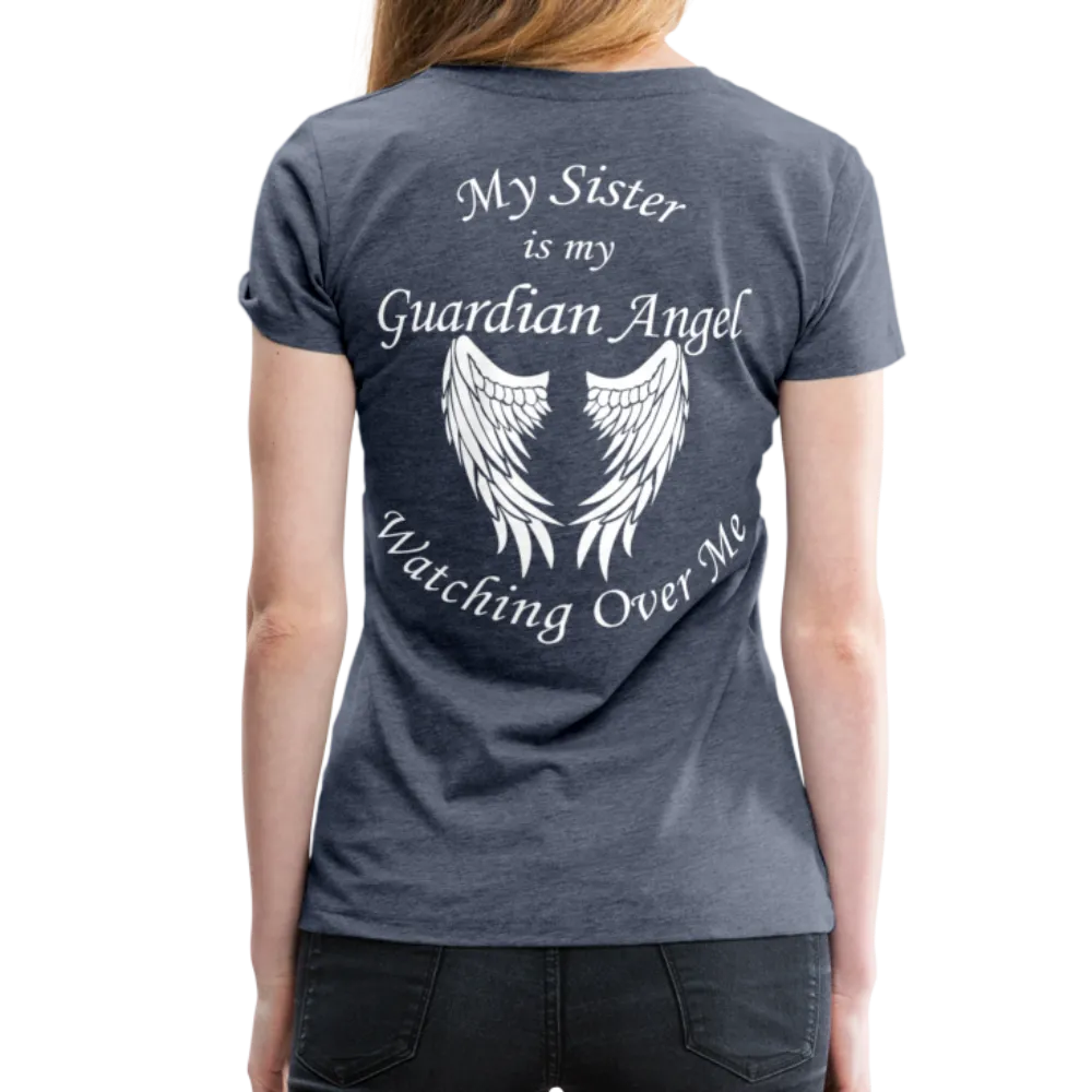 Sister Guardian Angel Women’s Premium T-Shirt (CK3554)