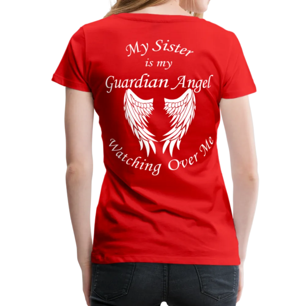 Sister Guardian Angel Women’s Premium T-Shirt (CK3554)
