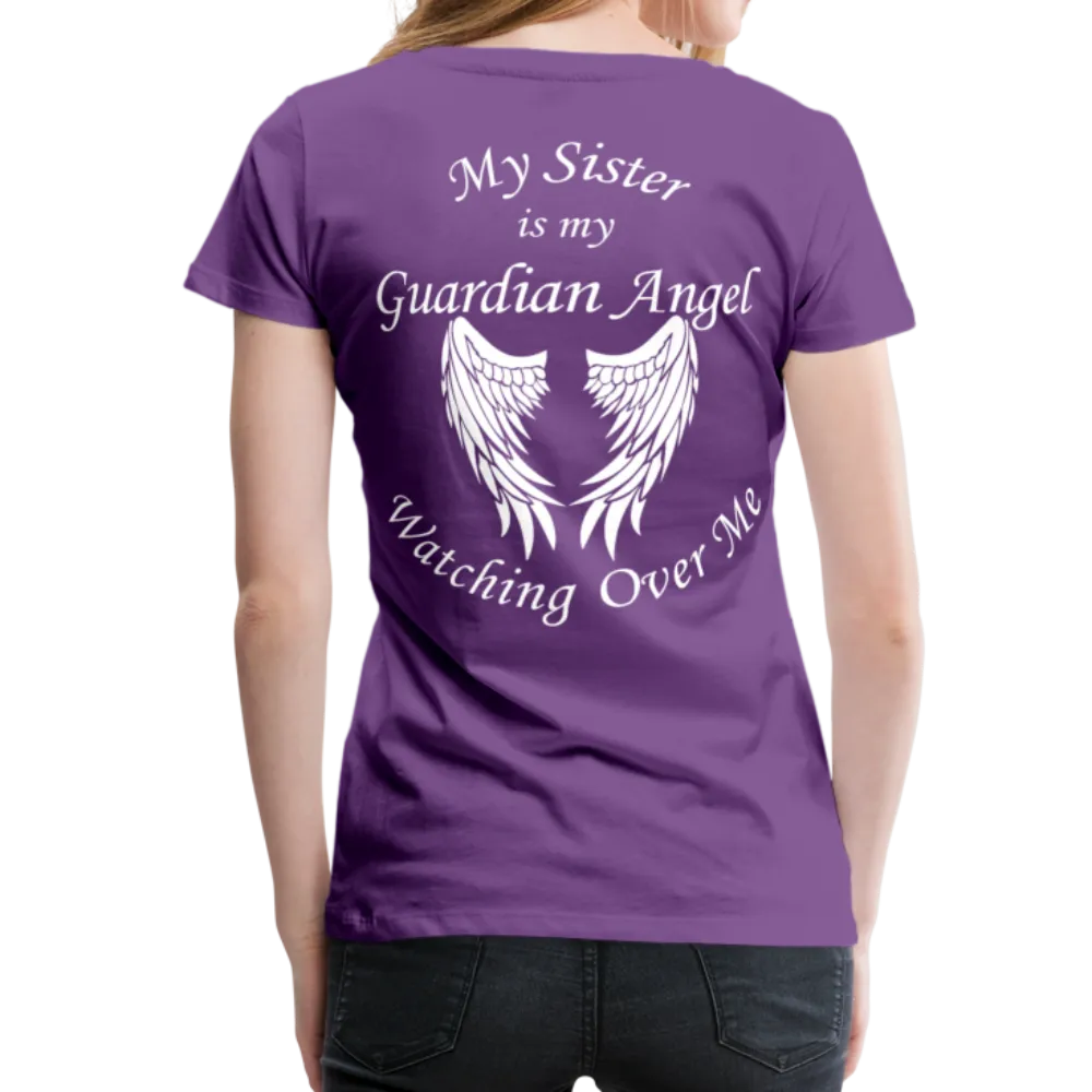 Sister Guardian Angel Women’s Premium T-Shirt (CK3554)