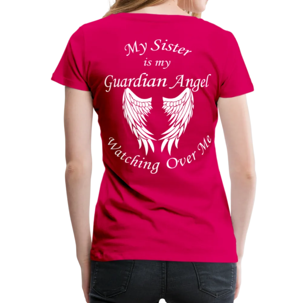 Sister Guardian Angel Women’s Premium T-Shirt (CK3554)