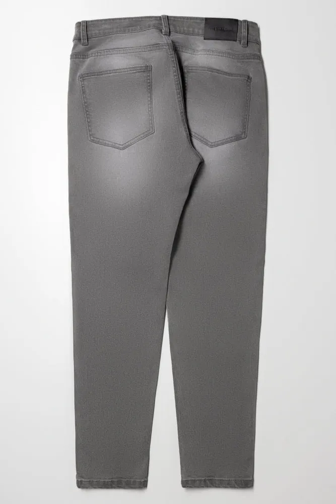 Skinny Denim Jeans Grey