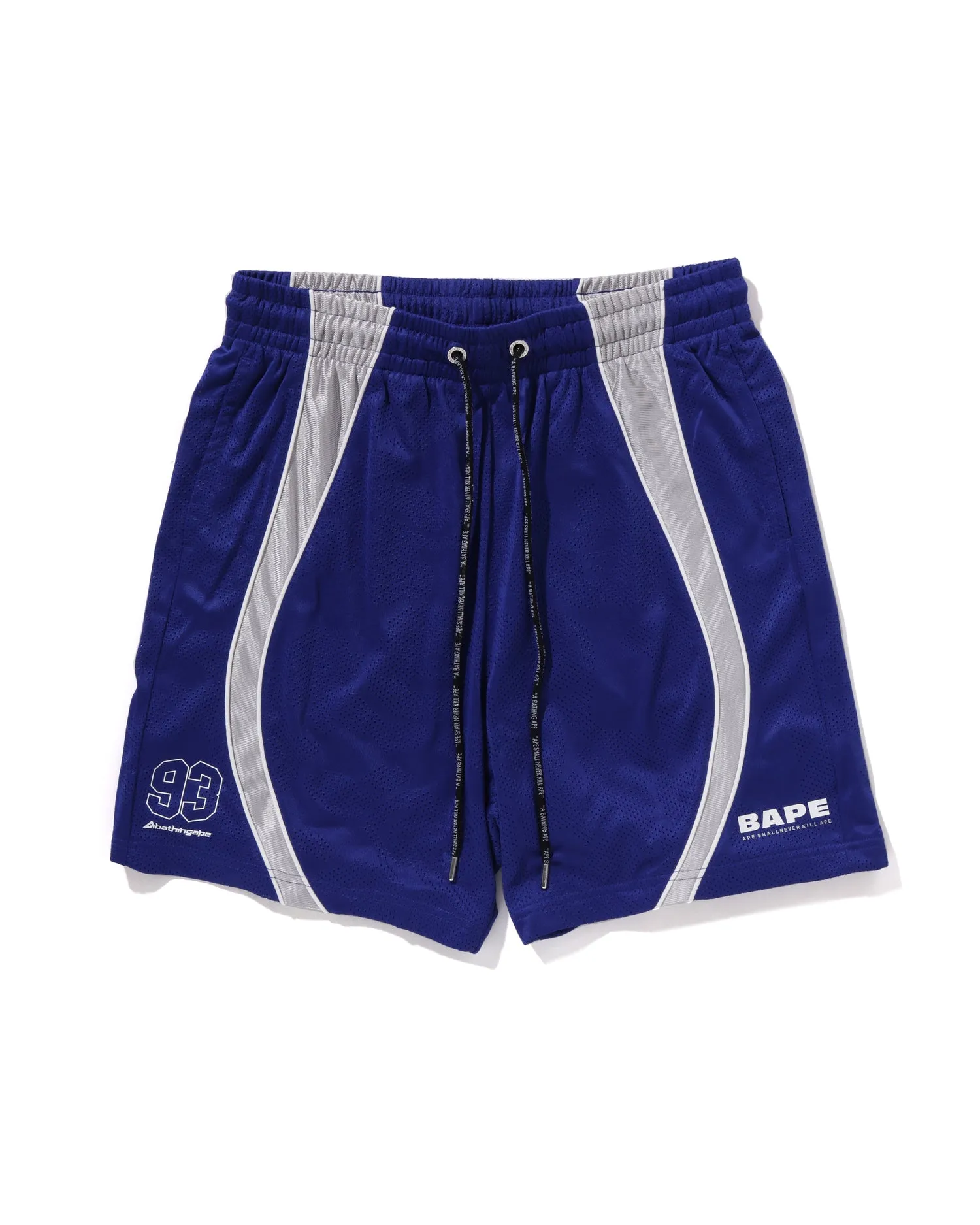 Solid Camo Jacquard Multilogo Relaxed Fit Sweat Shorts
