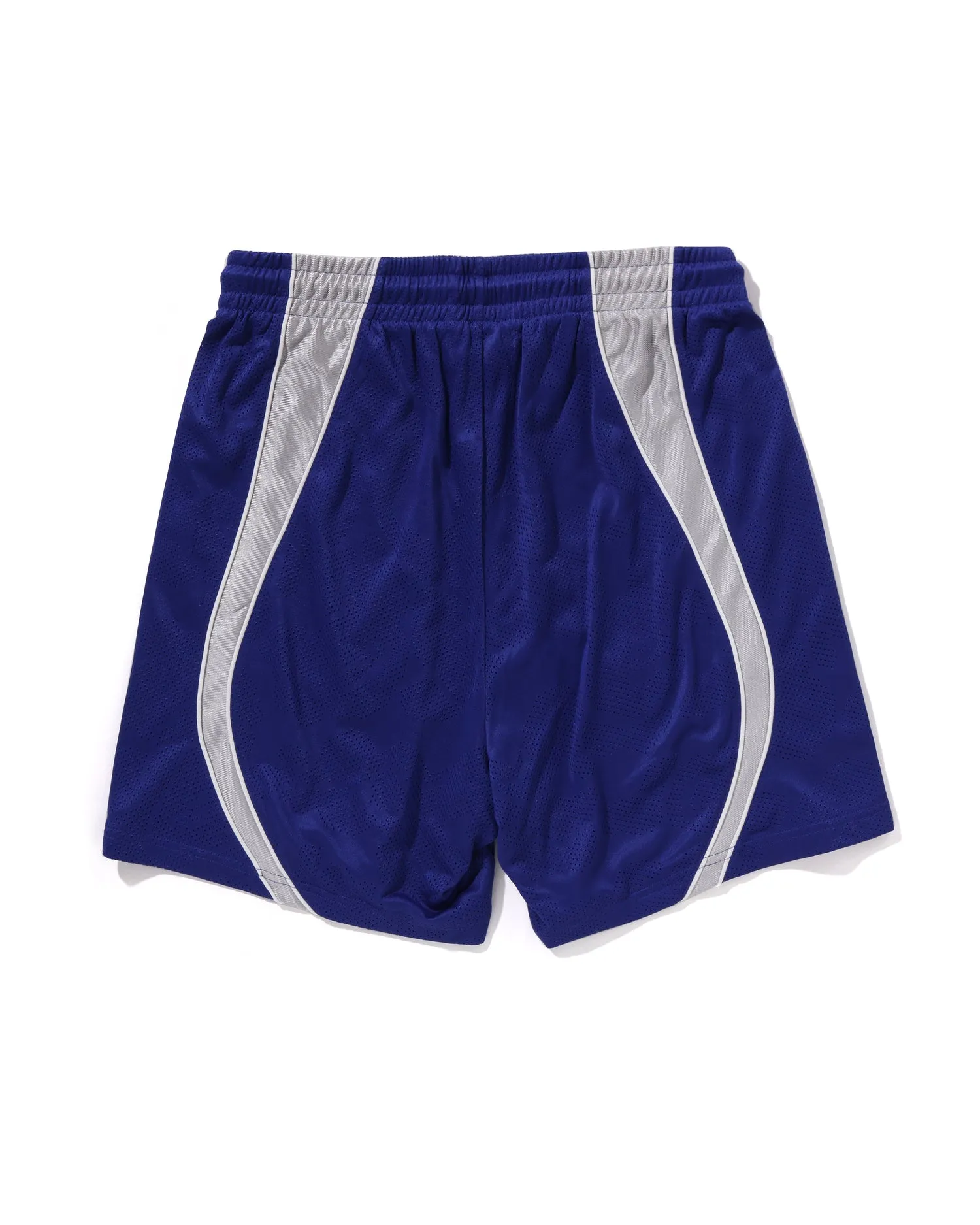 Solid Camo Jacquard Multilogo Relaxed Fit Sweat Shorts