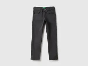 Solid Slim Fit Denim Jeans