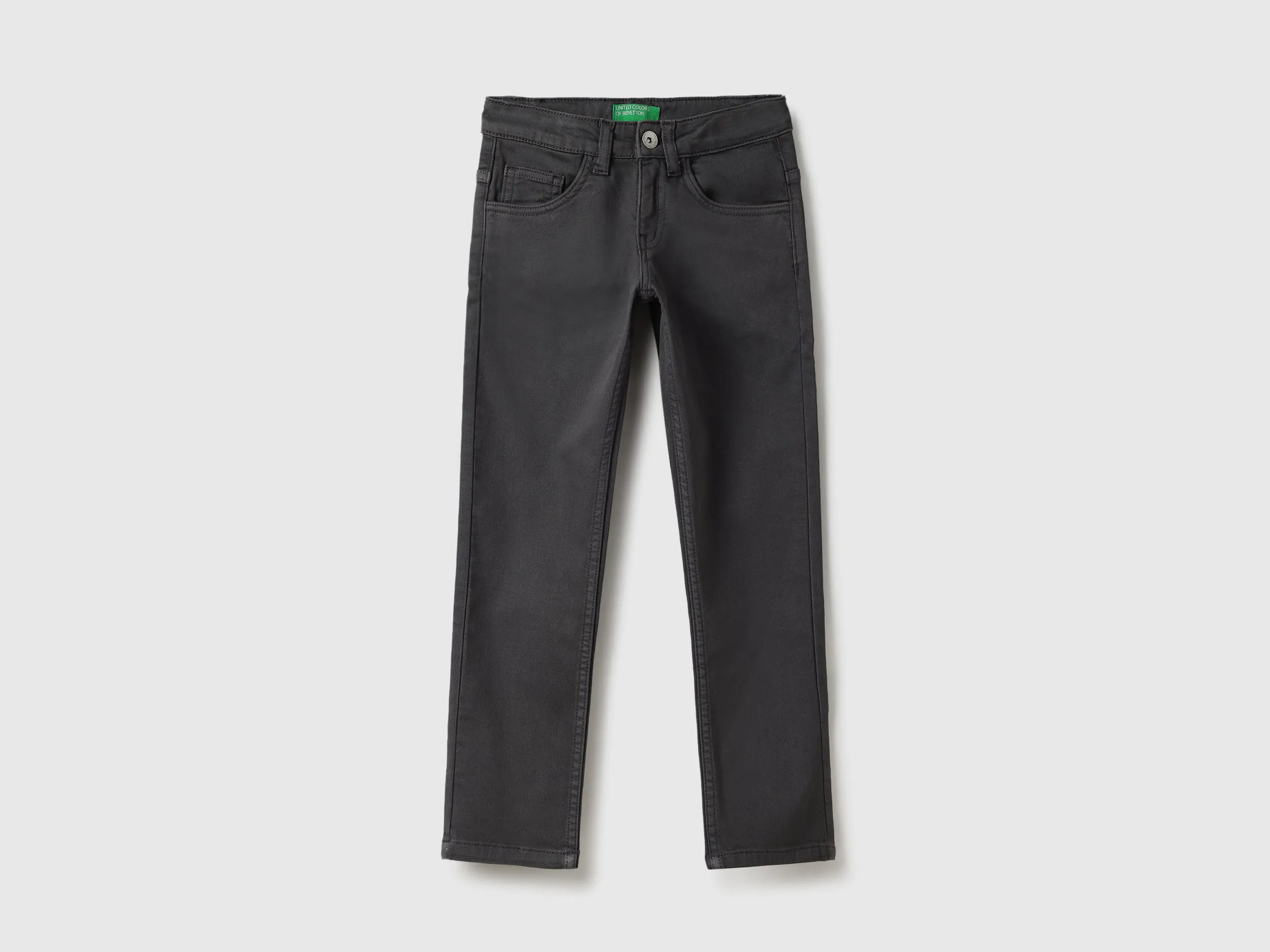 Solid Slim Fit Denim Jeans