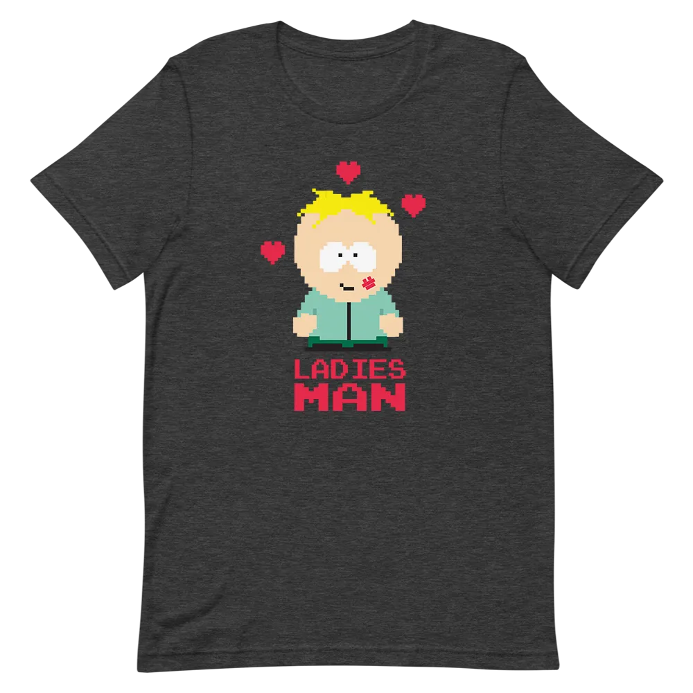 South Park 8-Bit Butters Ladies Man Short Sleeve T-Shirt