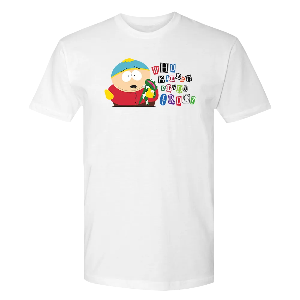 South Park Cartman Who Killed Clyde Frog Adult Short Sleeve T-Shirt