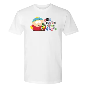 South Park Cartman Who Killed Clyde Frog Adult Short Sleeve T-Shirt
