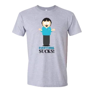 South Park Randy Everything Sucks Adult Short Sleeve T-Shirt