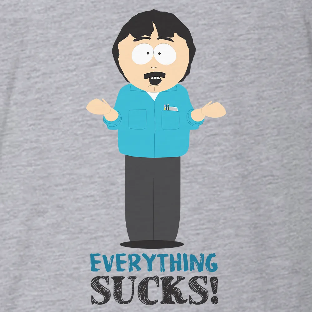 South Park Randy Everything Sucks Adult Short Sleeve T-Shirt