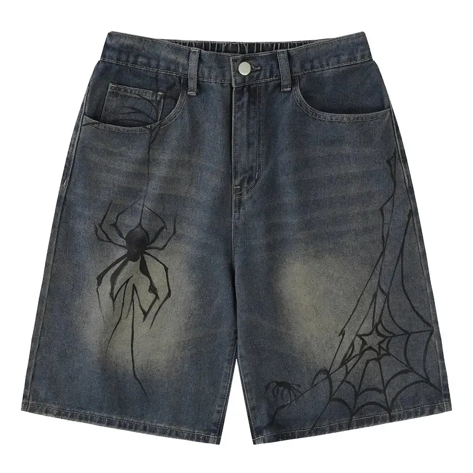 Spider Web Shorts