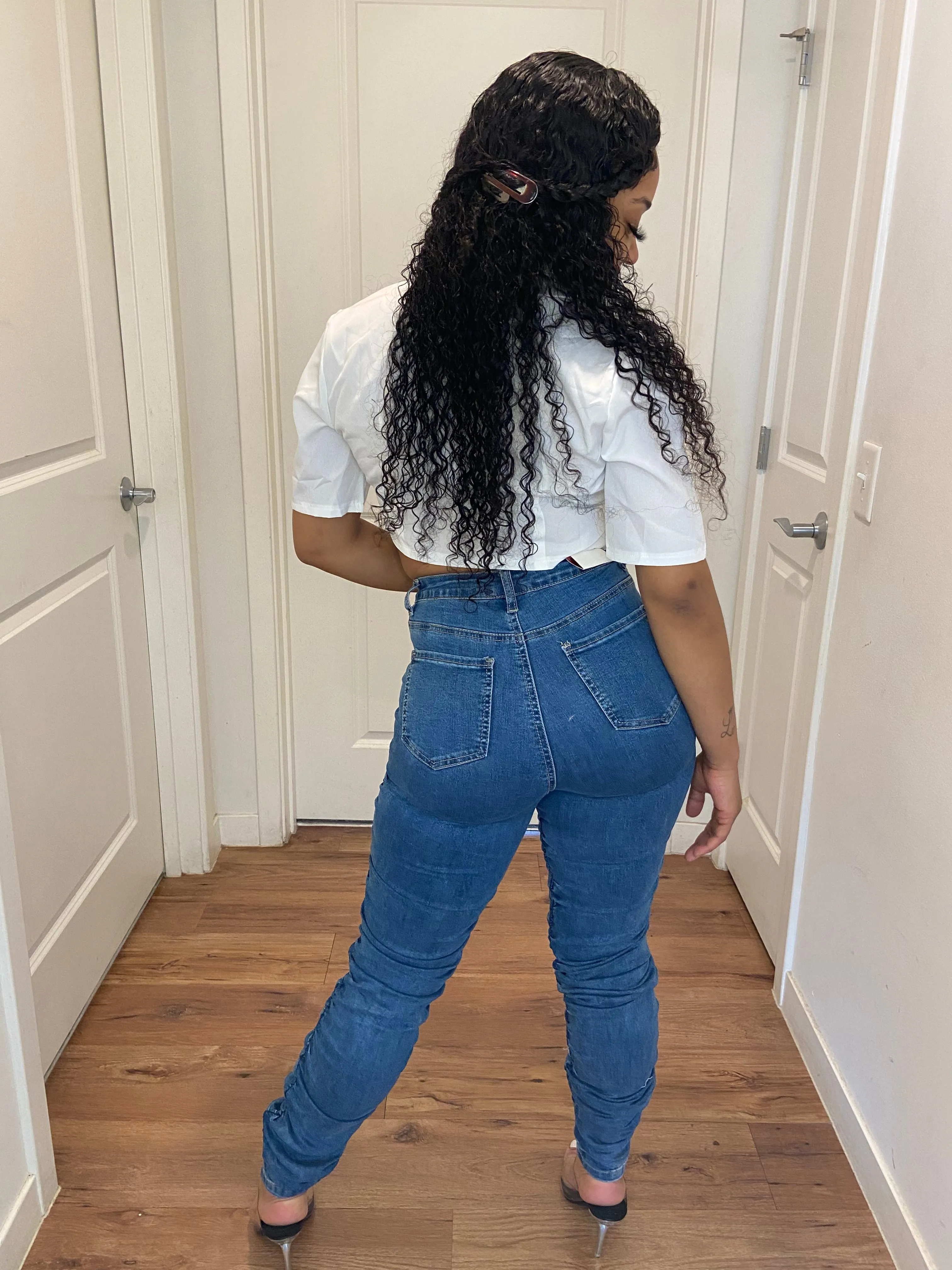 Stacked  jeans