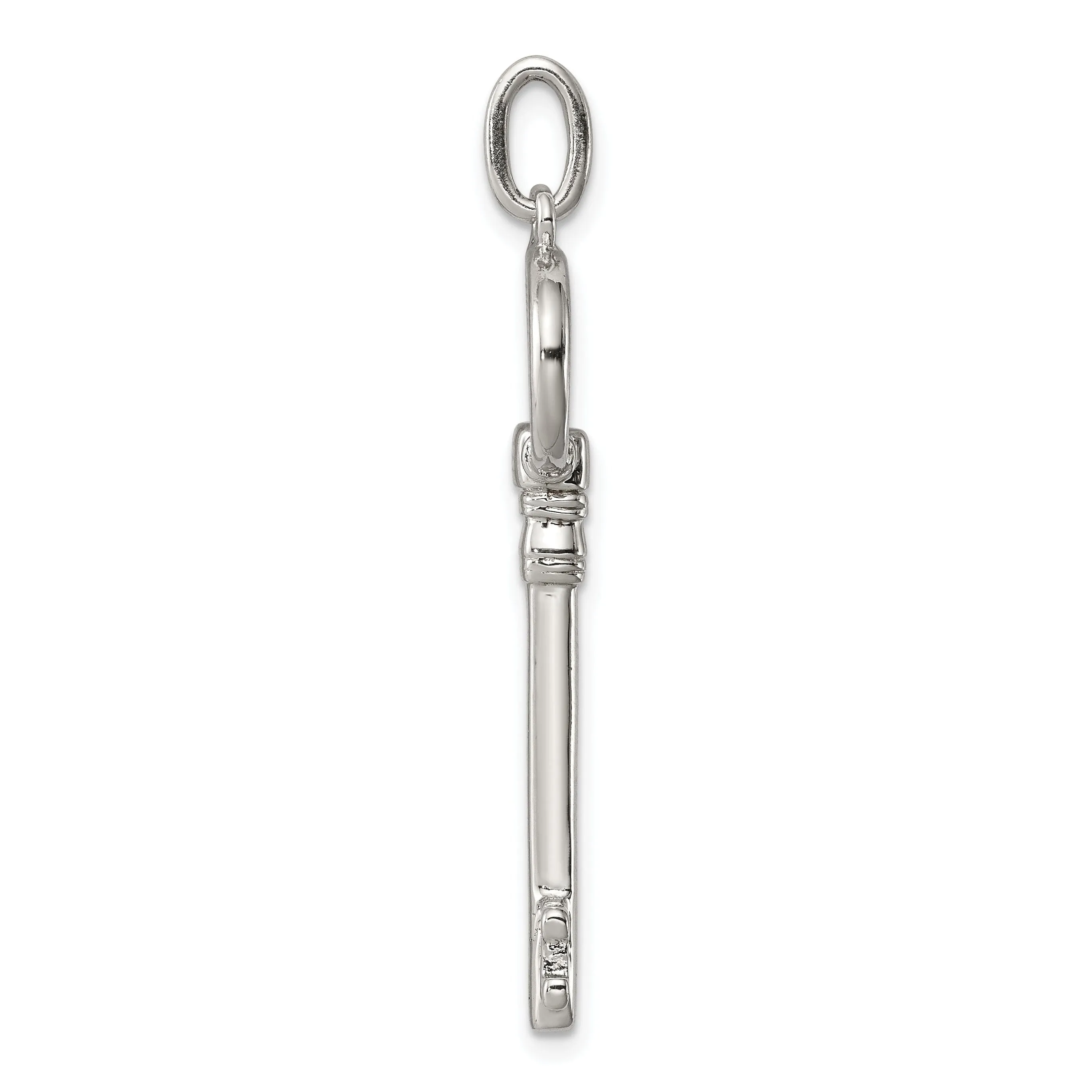 Sterling Silver Key Pendant