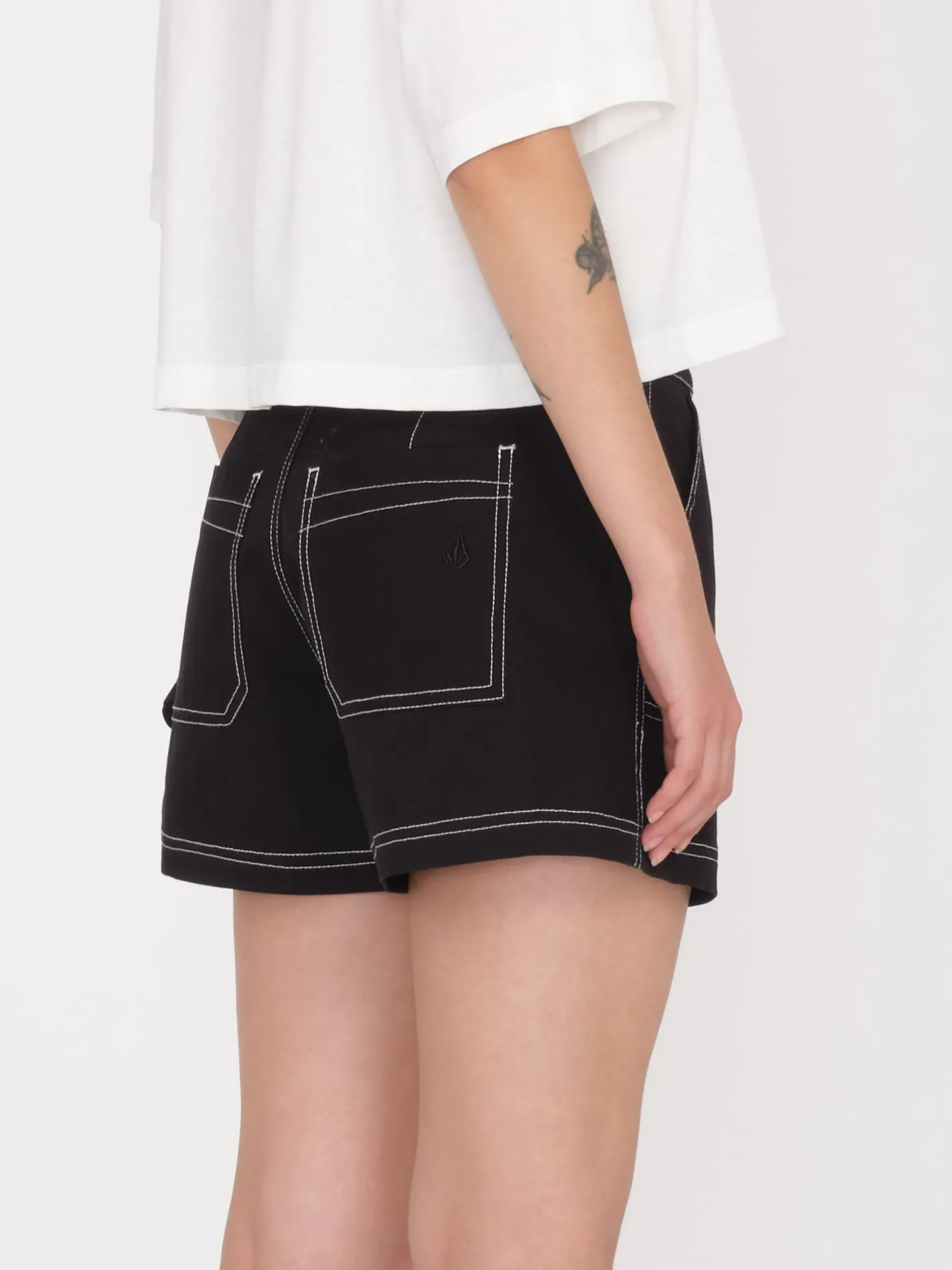 Stone Kraft Shorts - BLACK
