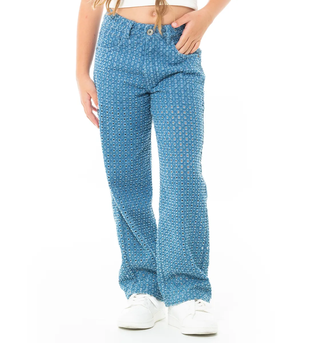 STRAIGHT-LEG JEANS FOR GIRLS