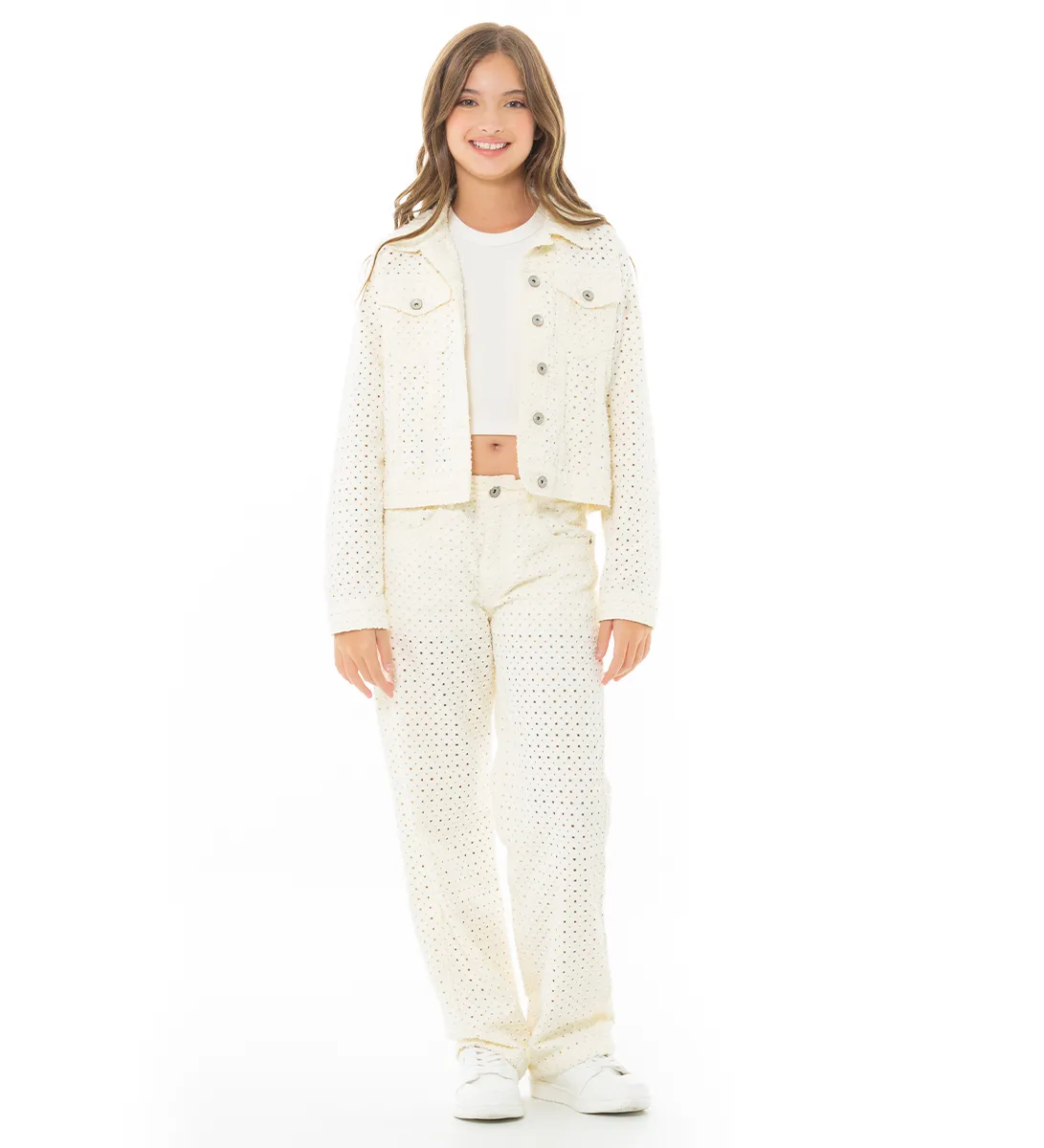 STRAIGHT-LEG JEANS FOR GIRLS