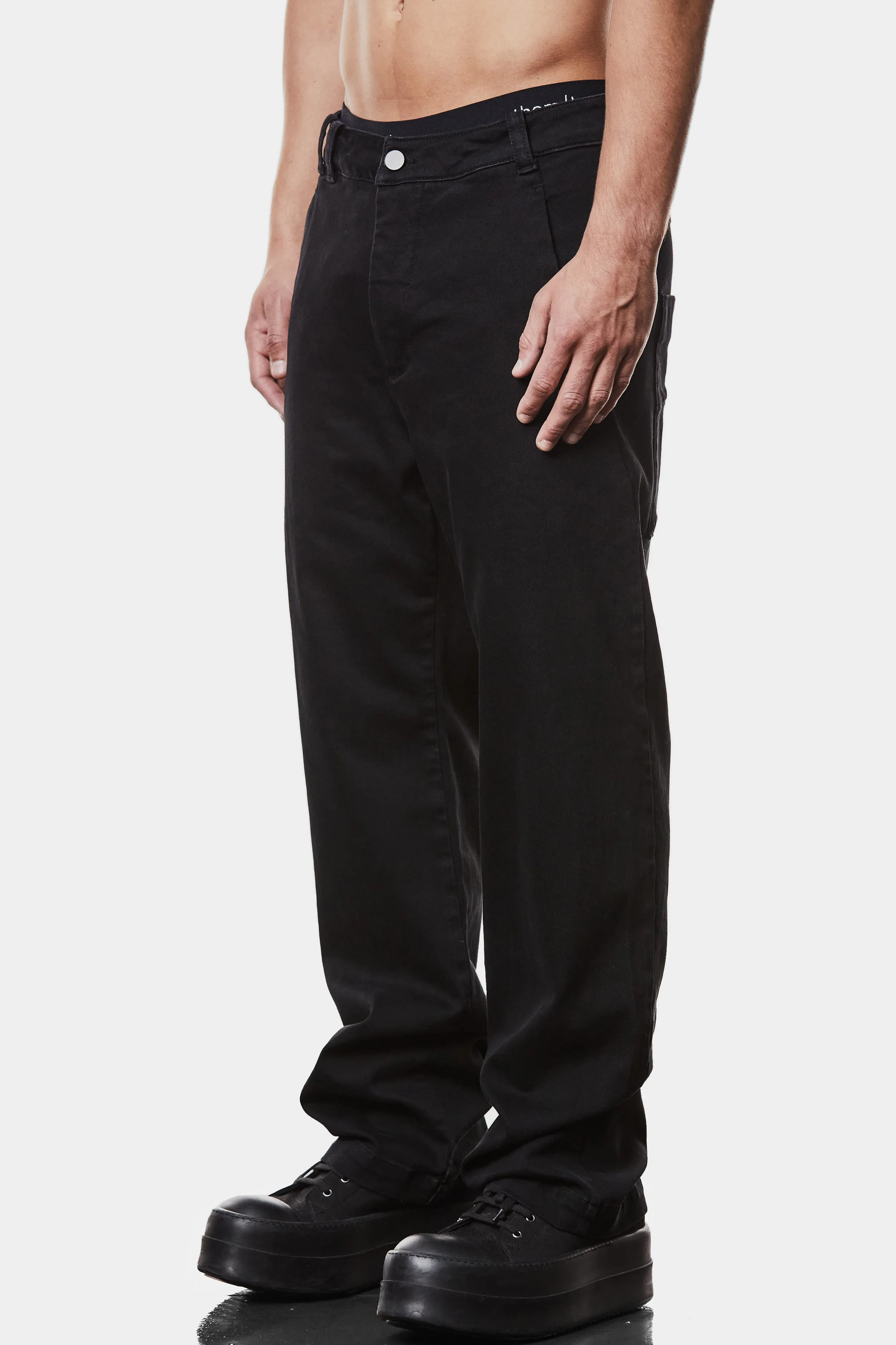 Straight leg jeans