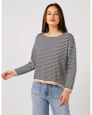 Street Jumper -  Black Stripe