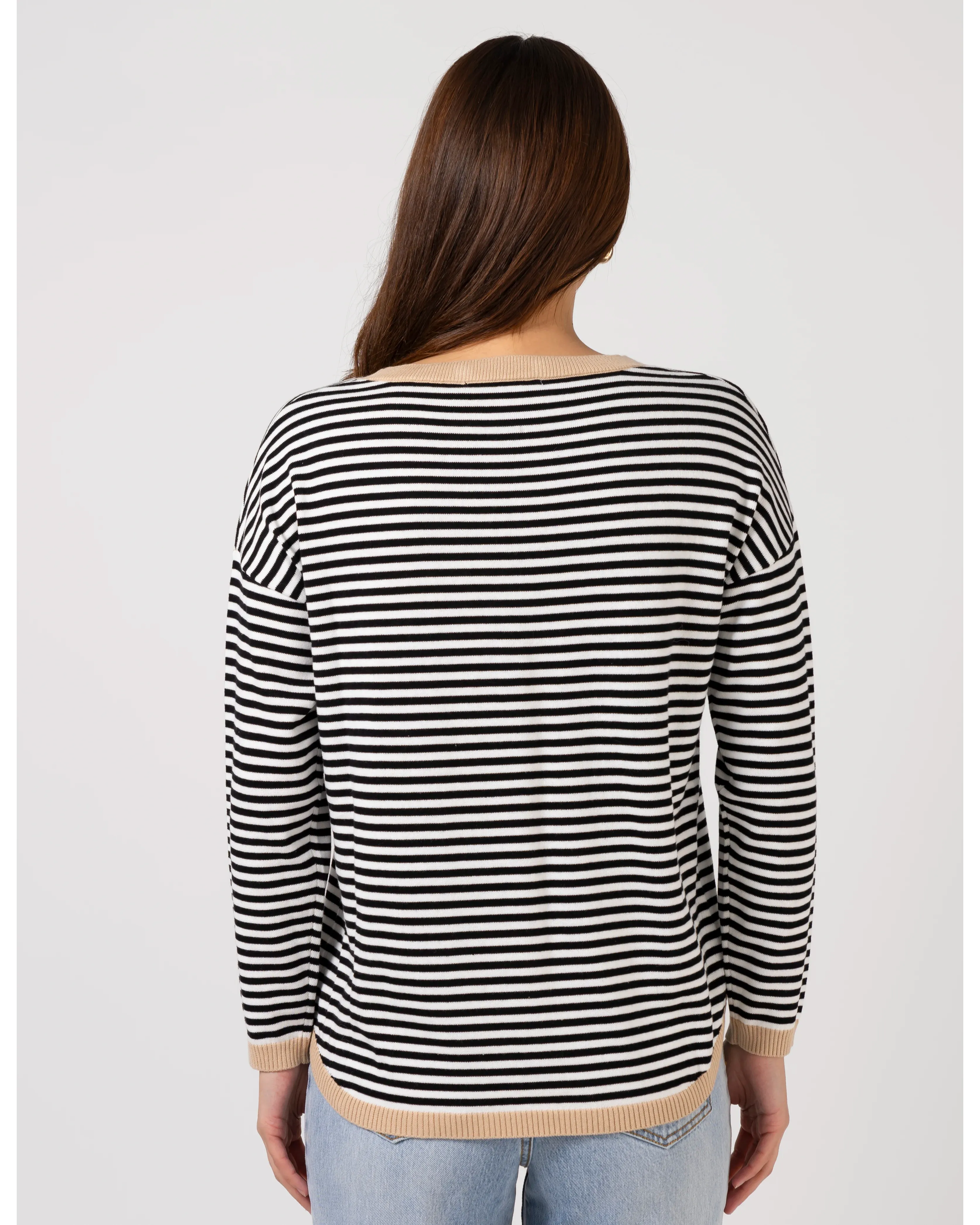 Street Jumper -  Black Stripe