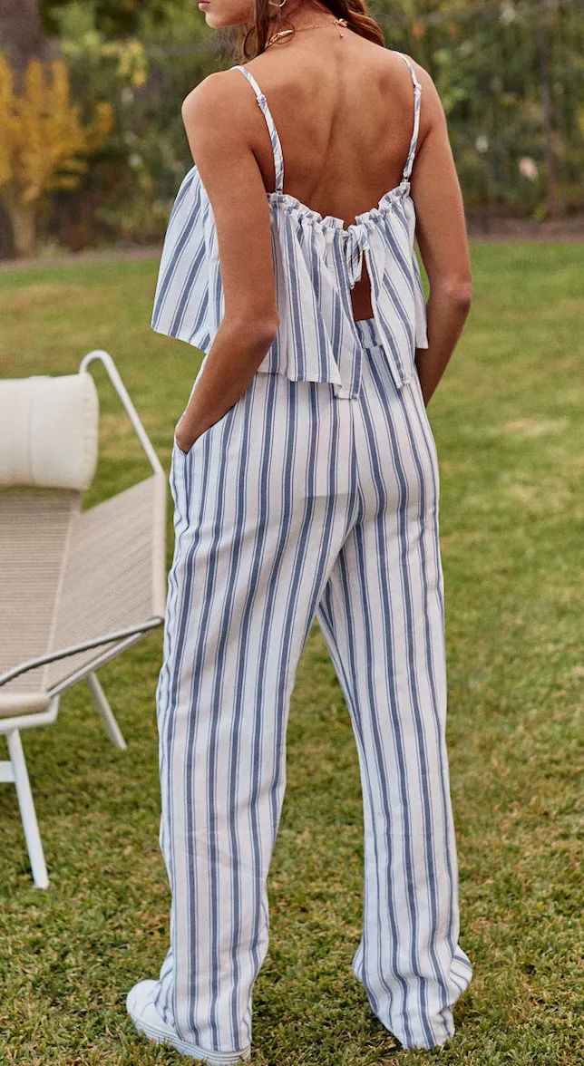Stripe Relaxed Fitted Cami