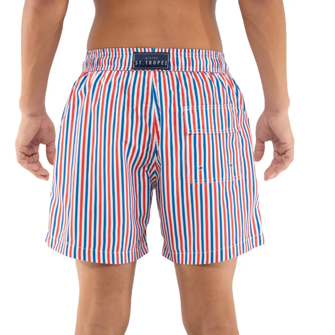 Stripe Thai Board Shorts