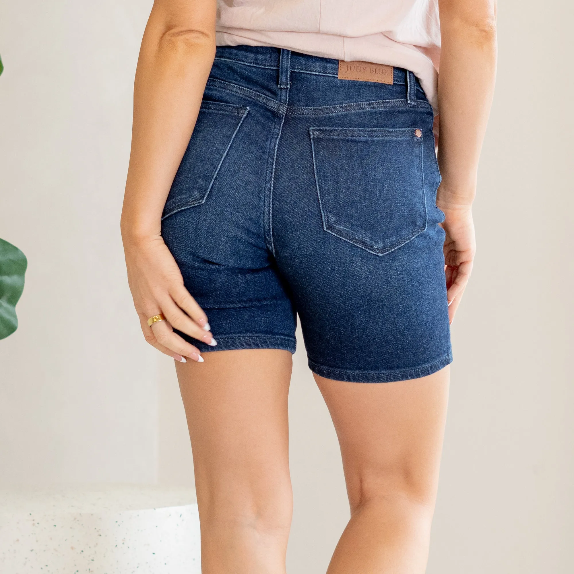 Sunkissed High Waist V Front Bermuda Shorts Regular & Plus Sizes