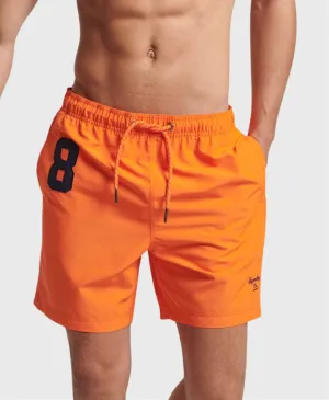 Superdry Vintage Polo Swim Shorts Orange